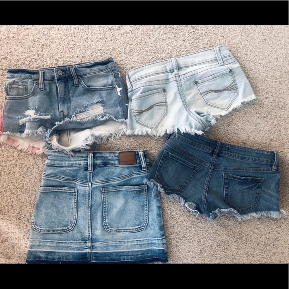 4 PIECE SUMMER DENIM BUNDLE!!! - Picture 2 of 2
